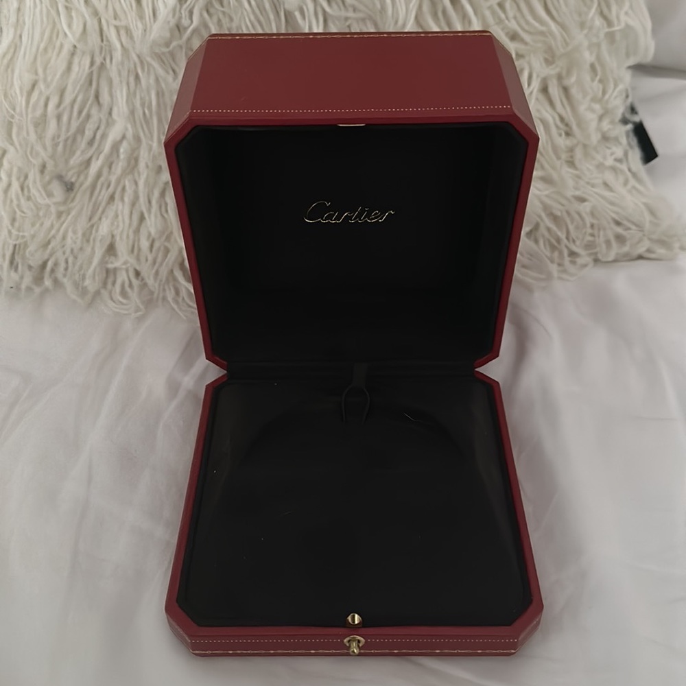 Authentic Cartier bracelet box